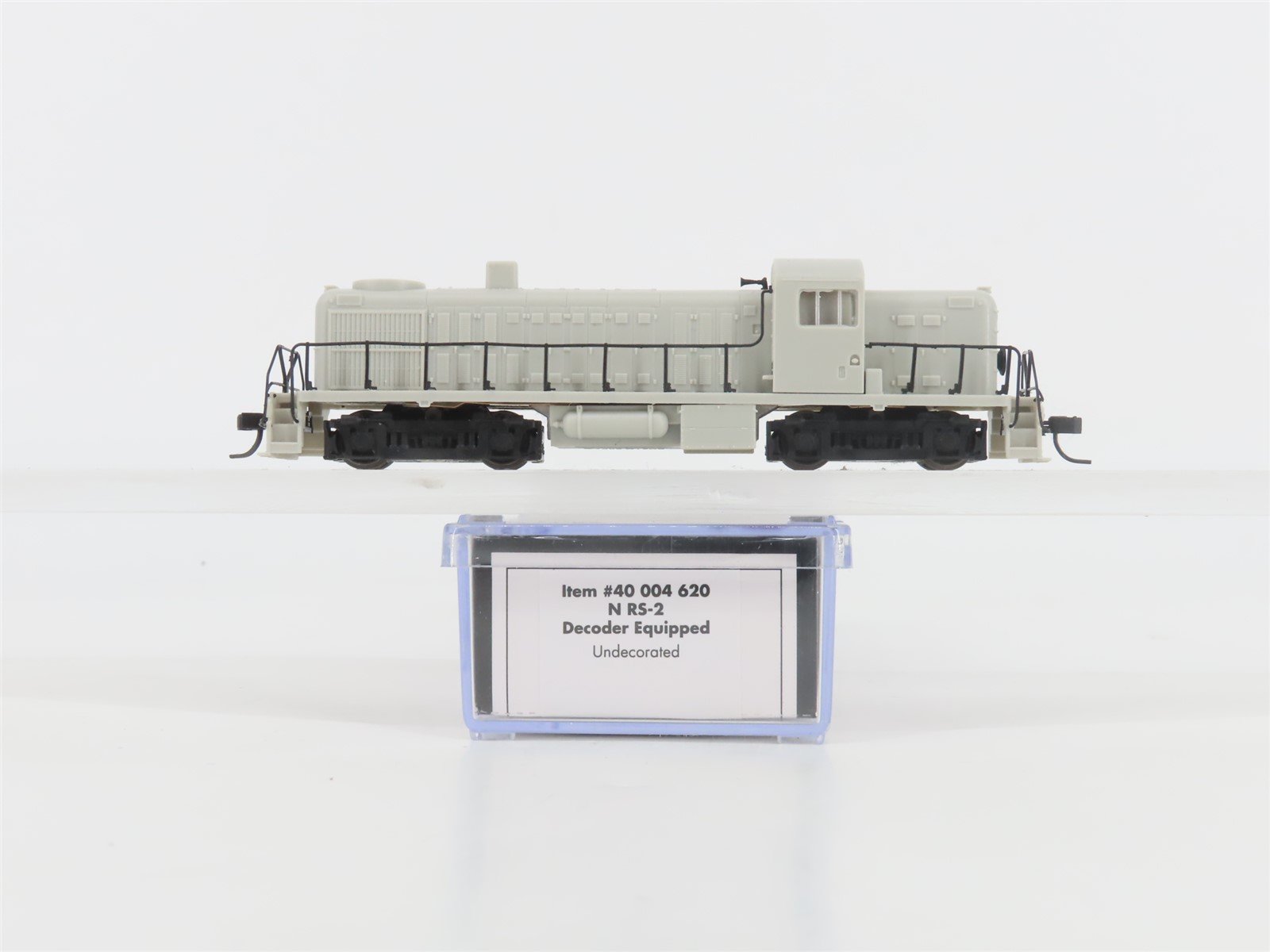 N Scale Atlas Master 40004620 Undecorated ALCO RS-2 Diesel Locomotive w/ DCC