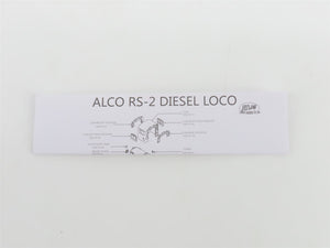 N Scale Atlas Master 40004600 Undecorated ALCO RS-2 Diesel - DCC Ready