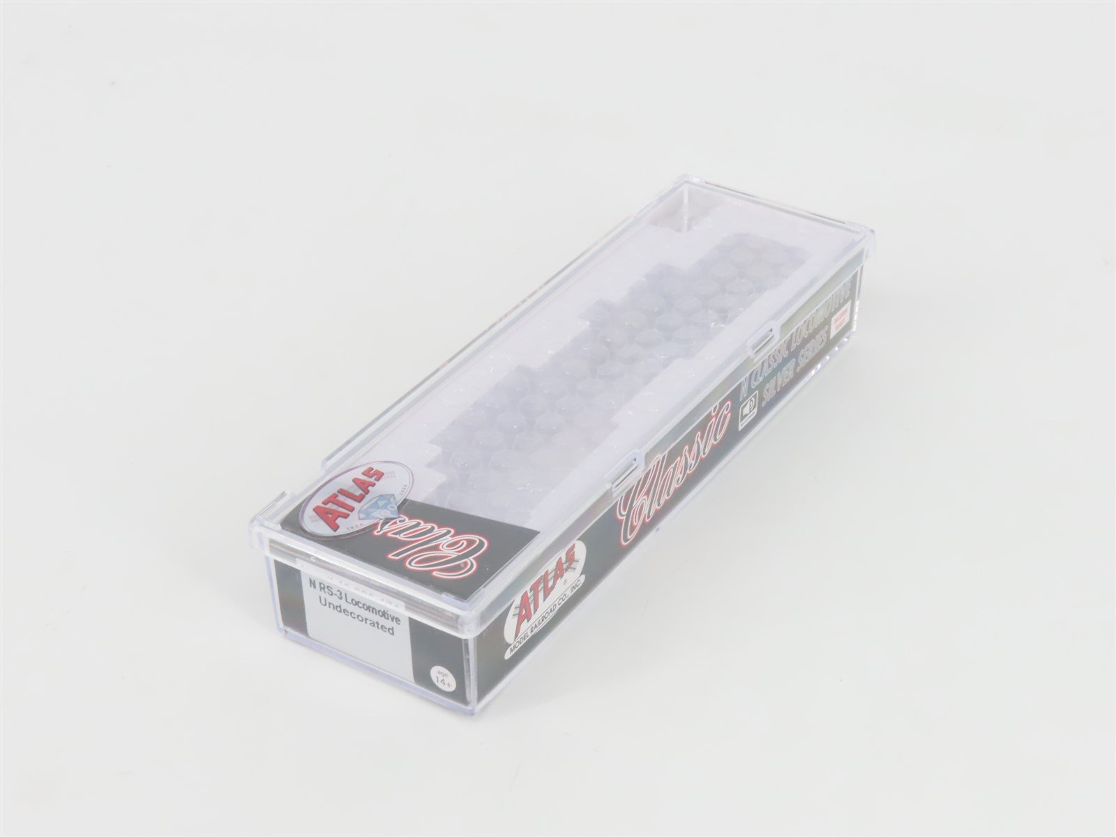 N Scale Atlas Classic Silver 40005474 Undecorated ALCO RS-3 Diesel - DCC Ready