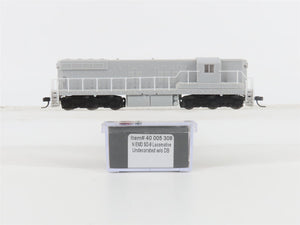 N Scale Atlas Master Silver 40005308 Undecorated EMD SD9 Diesel - DCC Ready