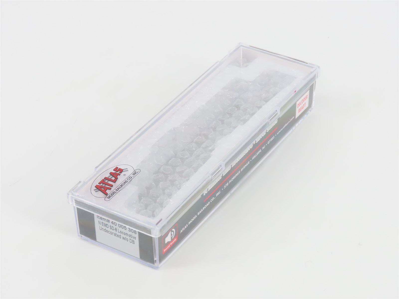 N Scale Atlas Master Silver 40005308 Undecorated EMD SD9 Diesel - DCC Ready