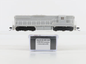 N Scale Atlas Master Silver 40005309 Undecorated EMD SD8 Diesel - DCC Ready