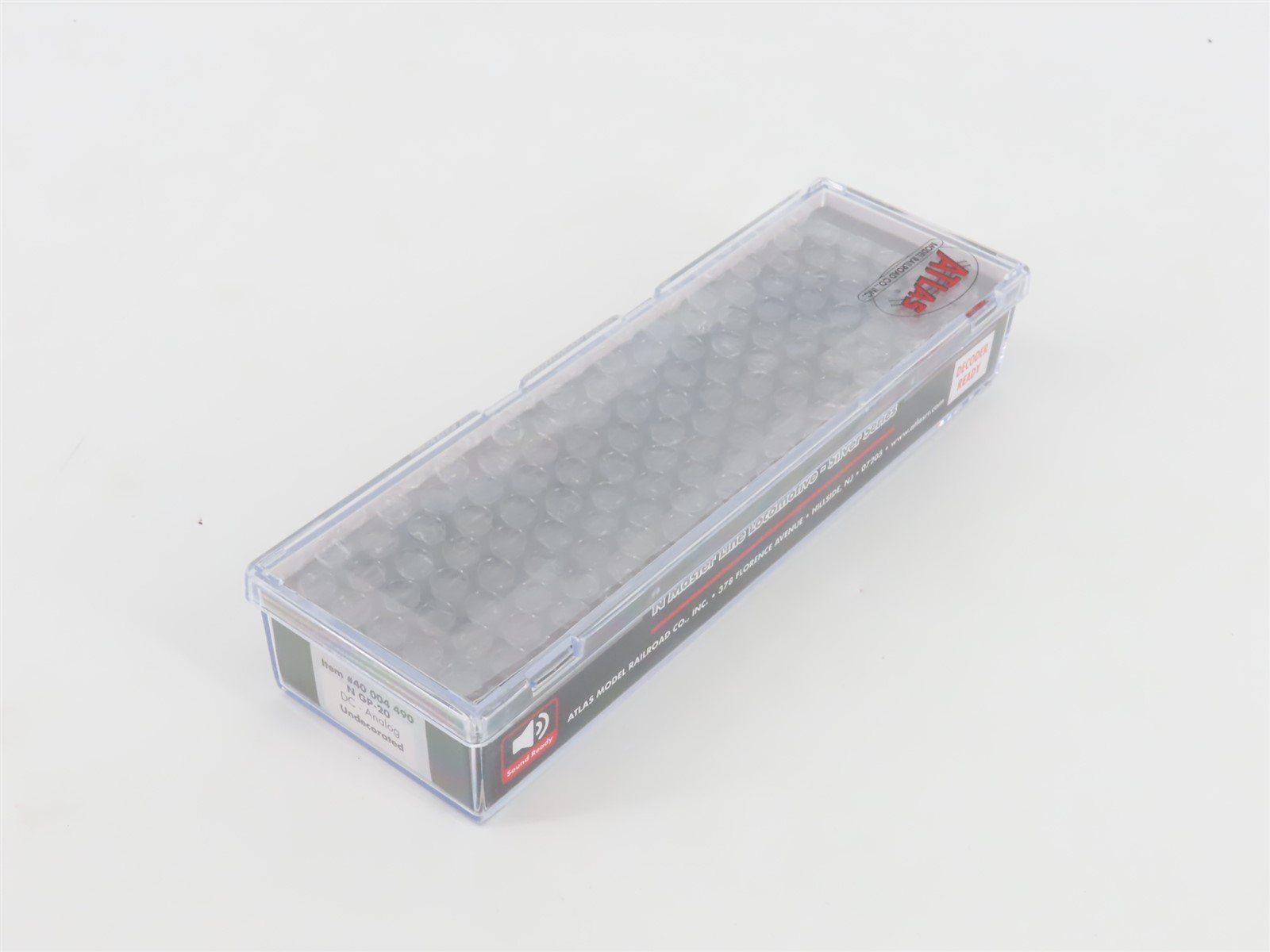 N Scale Atlas Master Silver 40004490 Undecorated EMD GP20 Diesel - DCC Ready