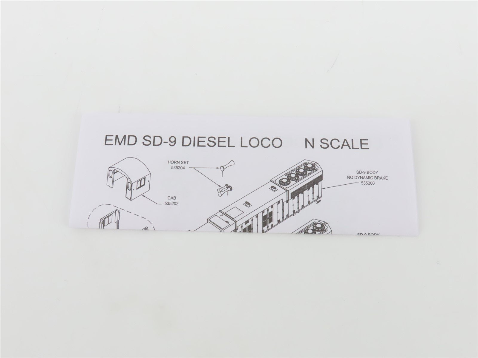 N Atlas Master Silver 40005310 CG Central Georgia SD9 Diesel #204 - DCC Ready