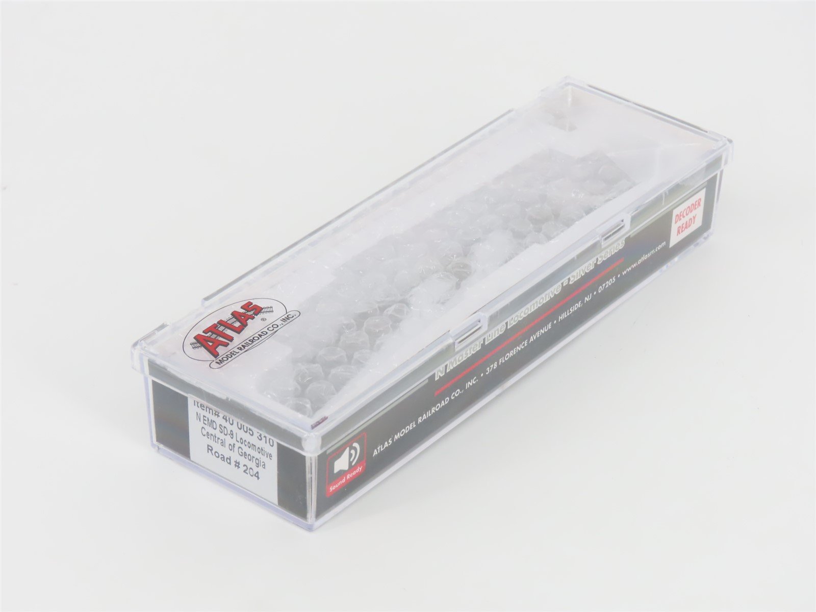 N Atlas Master Silver 40005310 CG Central Georgia SD9 Diesel #204 - DCC Ready