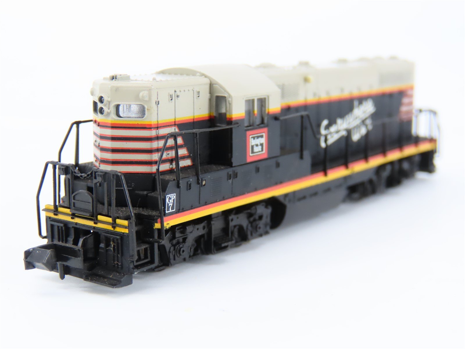 N Scale Atlas 48207 CB&Q Burlington Route EMD GP7 Ph. 2 Diesel Locomotive No#