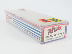 N Scale Atlas 48207 CB&Q Burlington Route EMD GP7 Ph. 2 Diesel Locomotive No#
