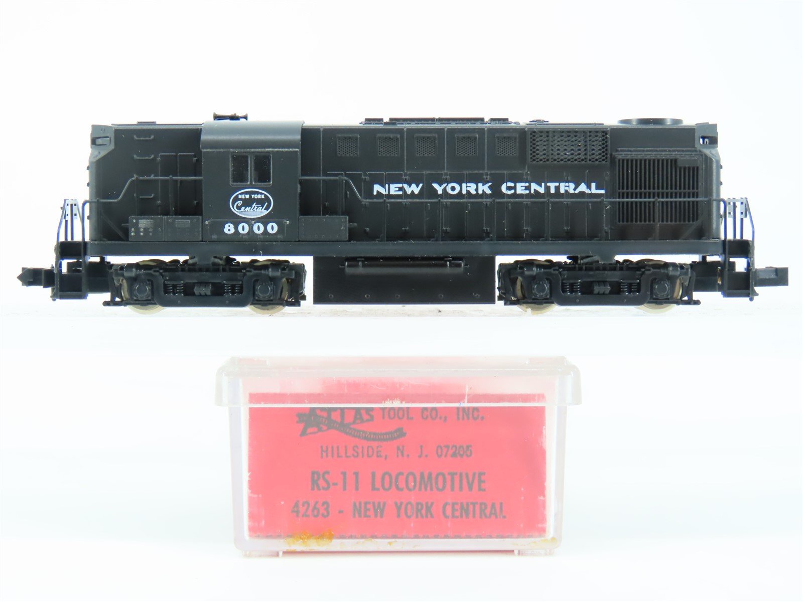 N Scale Atlas/KATO 4263 NYC New York Central ALCO RS-11 Diesel Locomotive #8000