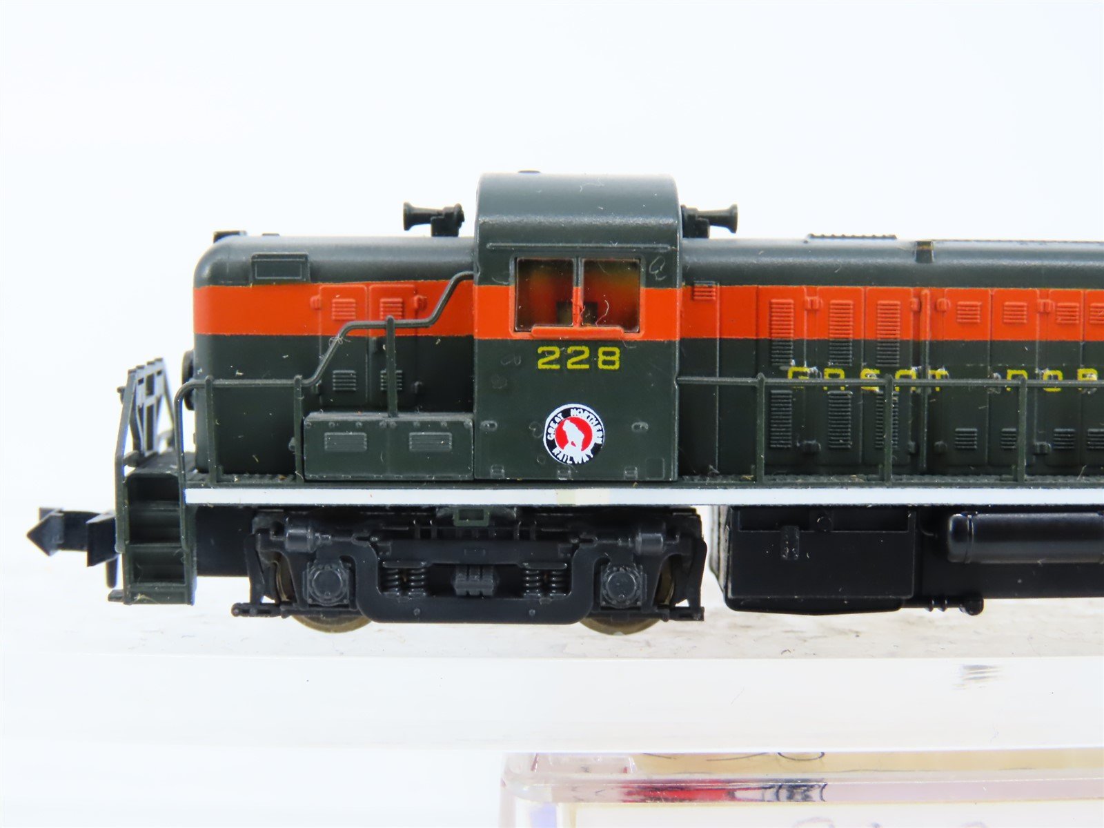 N Atlas/Steel Rail Lines GN Great Northern ALCO RS-3 Diesel #228 - Custom