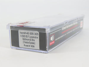 N Atlas Master Silver 40005305 B&O Chessie System SD7 Diesel #1830 - DCC Ready