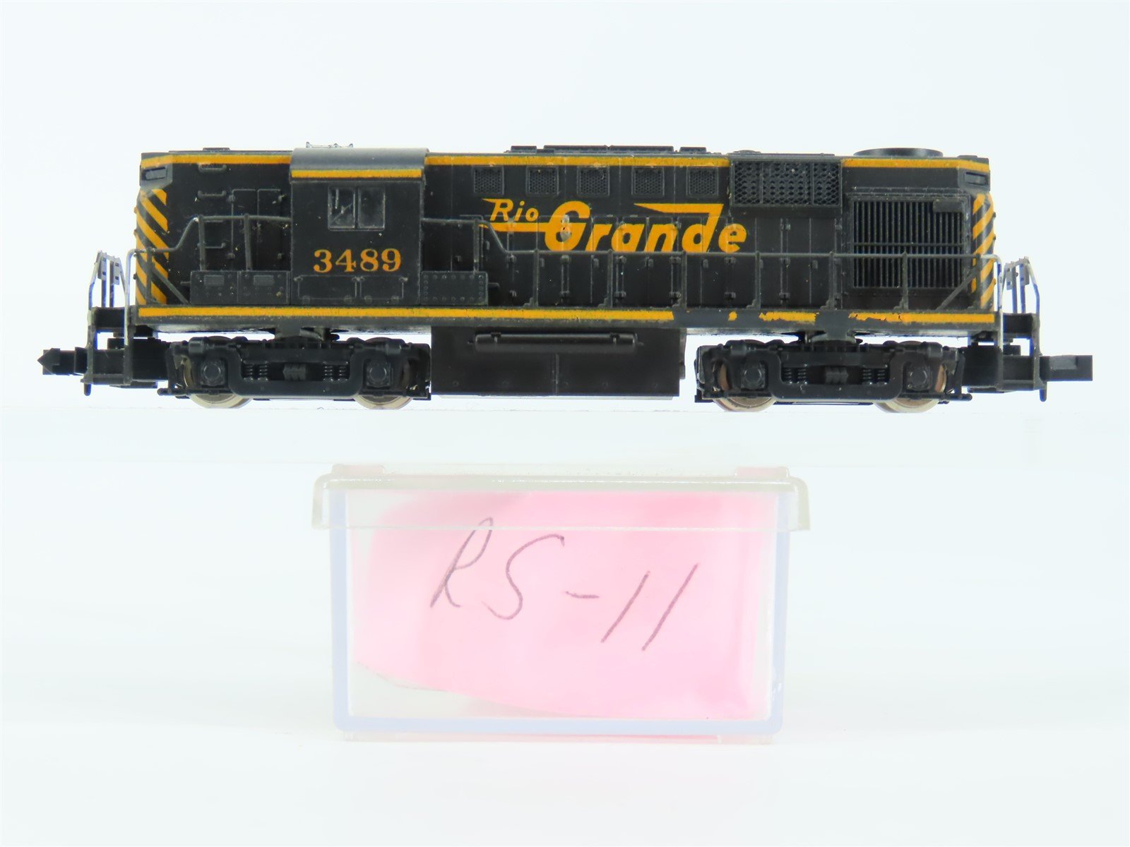 N Scale Atlas/KATO D&RGW Rio Grande ALCO RS-11 Diesel #3489 - Custom