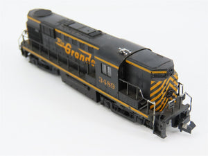 N Scale Atlas/KATO D&RGW Rio Grande ALCO RS-11 Diesel #3489 - Custom