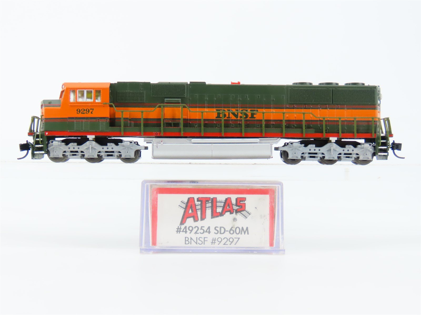 N Scale Atlas 49254 BNSF Railway EMD SD60M Diesel Locomotive #9297 - DCC Ready