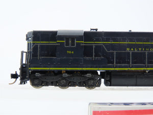 N Scale Atlas/KATO 4506 B&O Baltimore & Ohio EMD SD7 Diesel #761 w/ DCC