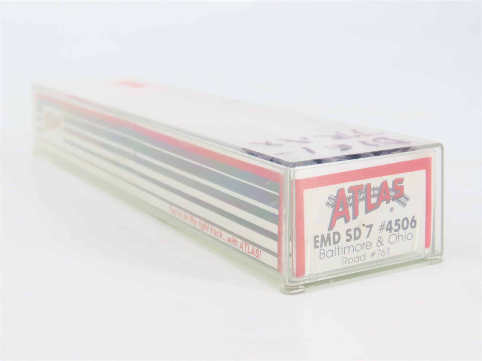 N Scale Atlas/KATO 4506 B&O Baltimore & Ohio EMD SD7 Diesel #761 w/ DCC