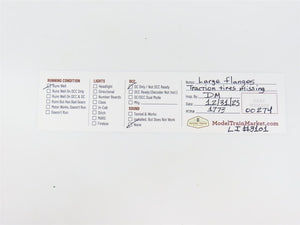 N Scale Con-Cor LI Long Island Budd RDC Rail Diesel Car #3101 - Custom