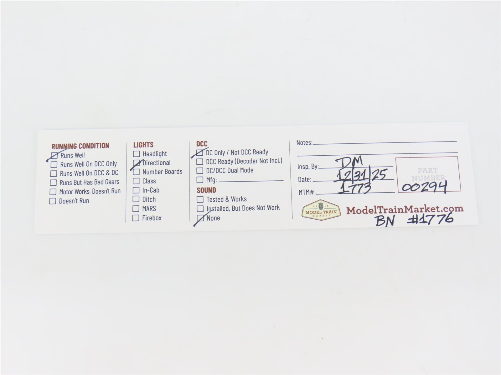 N Scale KATO BN Burlington Northern Spirit of '76 GE U30C Diesel #1776 - Custom