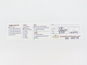 N Scale KATO BN Burlington Northern Spirit of '76 GE U30C Diesel #1776 - Custom