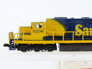 N Scale Con-Cor 2602 ATSF Santa Fe EMD SD40-2 Diesel Locomotive #5206