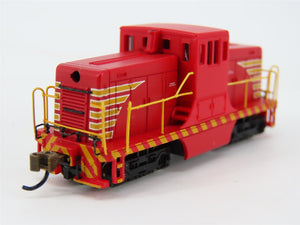 N Bachmann Spectrum 81852 Unlettered Red/Yellow GE 44-Ton Diesel Switcher w/DCC