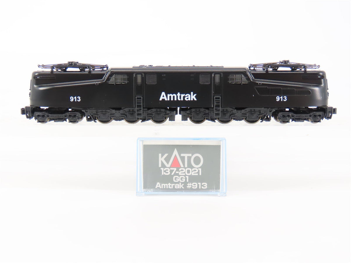 N Scale KATO 137-2021 AMTK Amtrak GG1 Electric Locomotive #913
