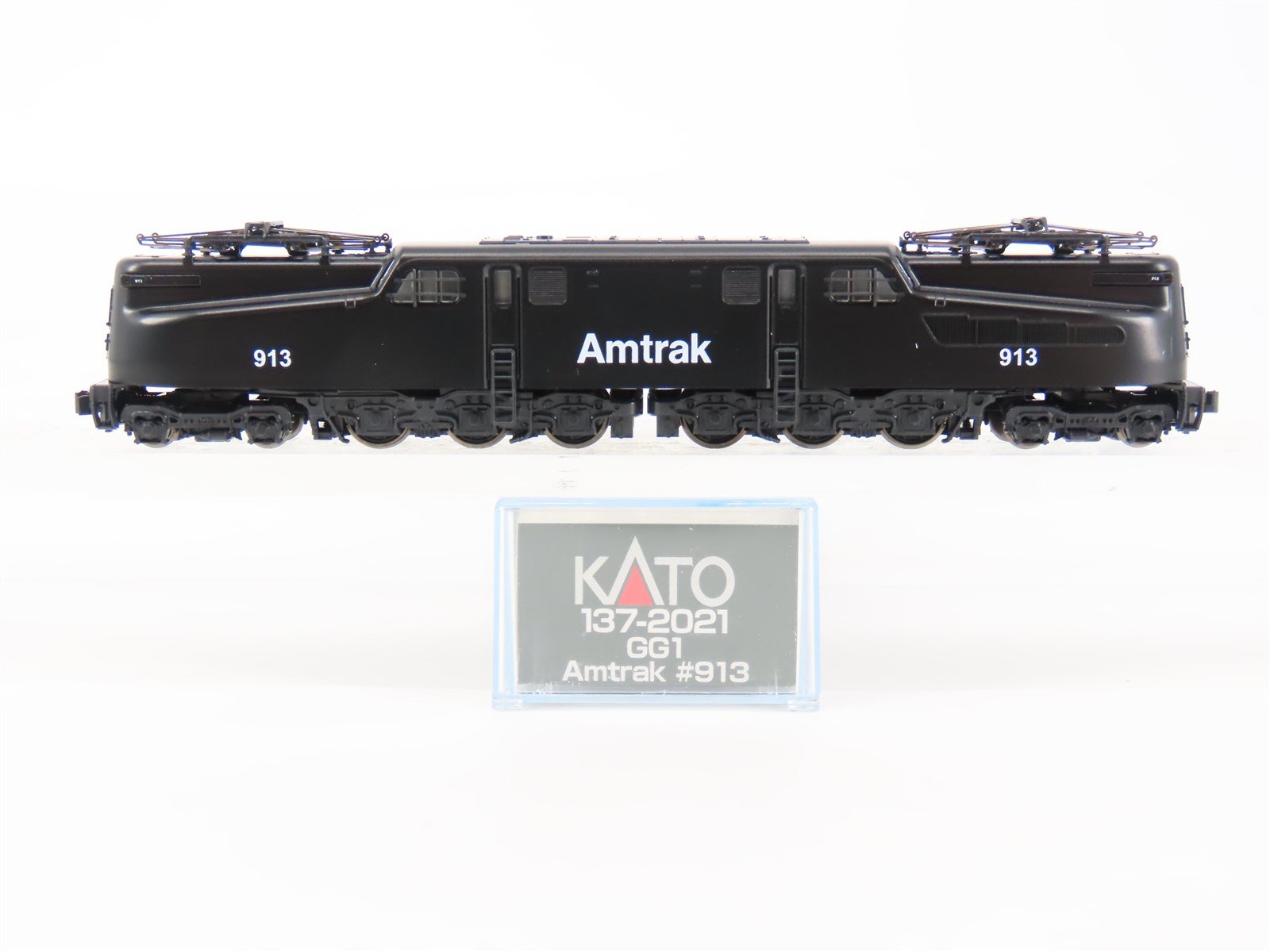 N Scale KATO 137-2021 AMTK Amtrak GG1 Electric Locomotive #913 - DCC Ready