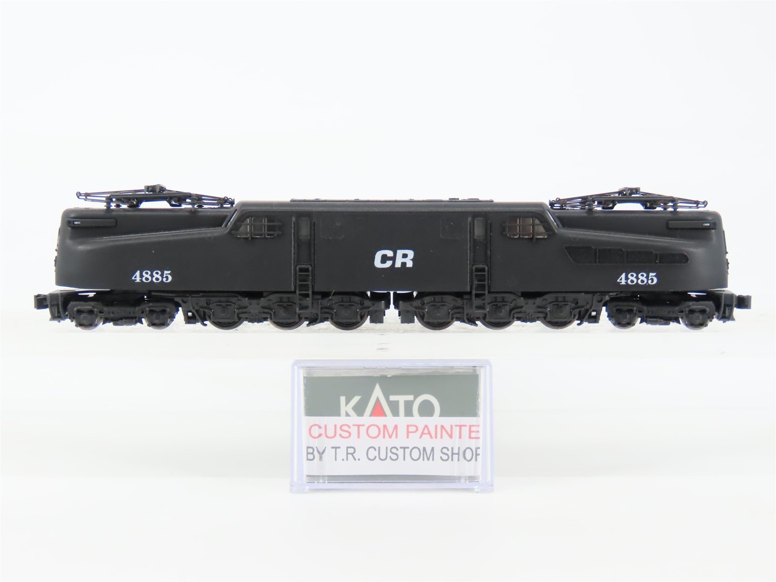 N Scale KATO CR Conrail GG1 Electric Locomotive #4885 - Custom - DCC Ready