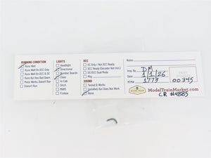 N Scale KATO CR Conrail GG1 Electric Locomotive #4885 - Custom - DCC Ready