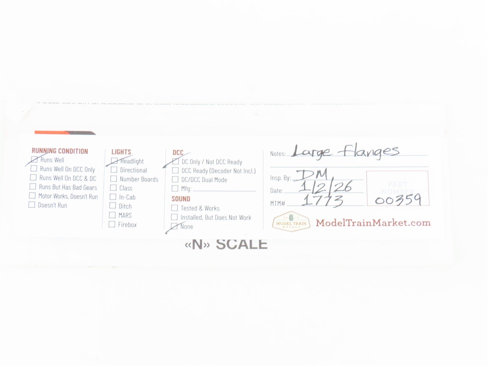 N Scale Con-Cor/Rivarossi 9256 Unlettered 2-8-2 Heavy Mikado Steam #3484