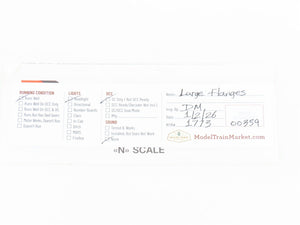 N Scale Con-Cor/Rivarossi 9256 Unlettered 2-8-2 Heavy Mikado Steam #3484