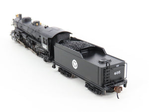 N Scale Bachmann 53455 NYO&W 4-8-2 Light Mountain Steam #405 w/ DCC & Sound