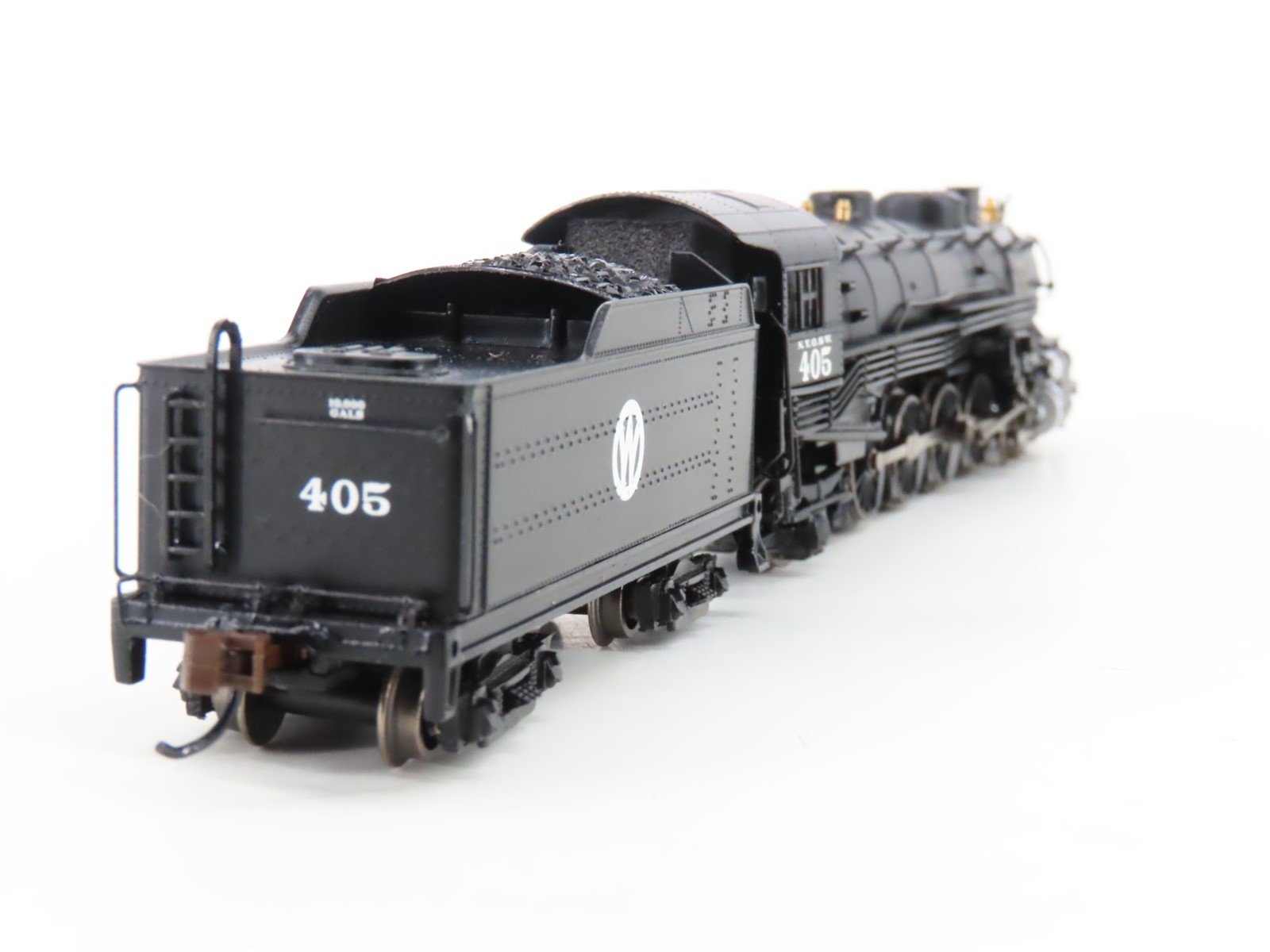 N Scale Bachmann 53455 NYO&W 4-8-2 Light Mountain Steam #405 w/ DCC & Sound