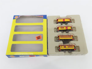 N Scale Athearn 11021 ATSF Santa Fe Railroad Overton Passenger Set of 4