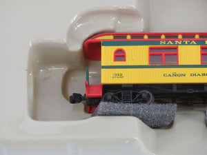 N Scale Athearn 11021 ATSF Santa Fe Railroad Overton Passenger Set of 4