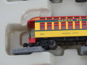 N Scale Athearn 11021 ATSF Santa Fe Railroad Overton Passenger Set of 4