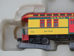 N Scale Athearn 11021 ATSF Santa Fe Railroad Overton Passenger Set of 4