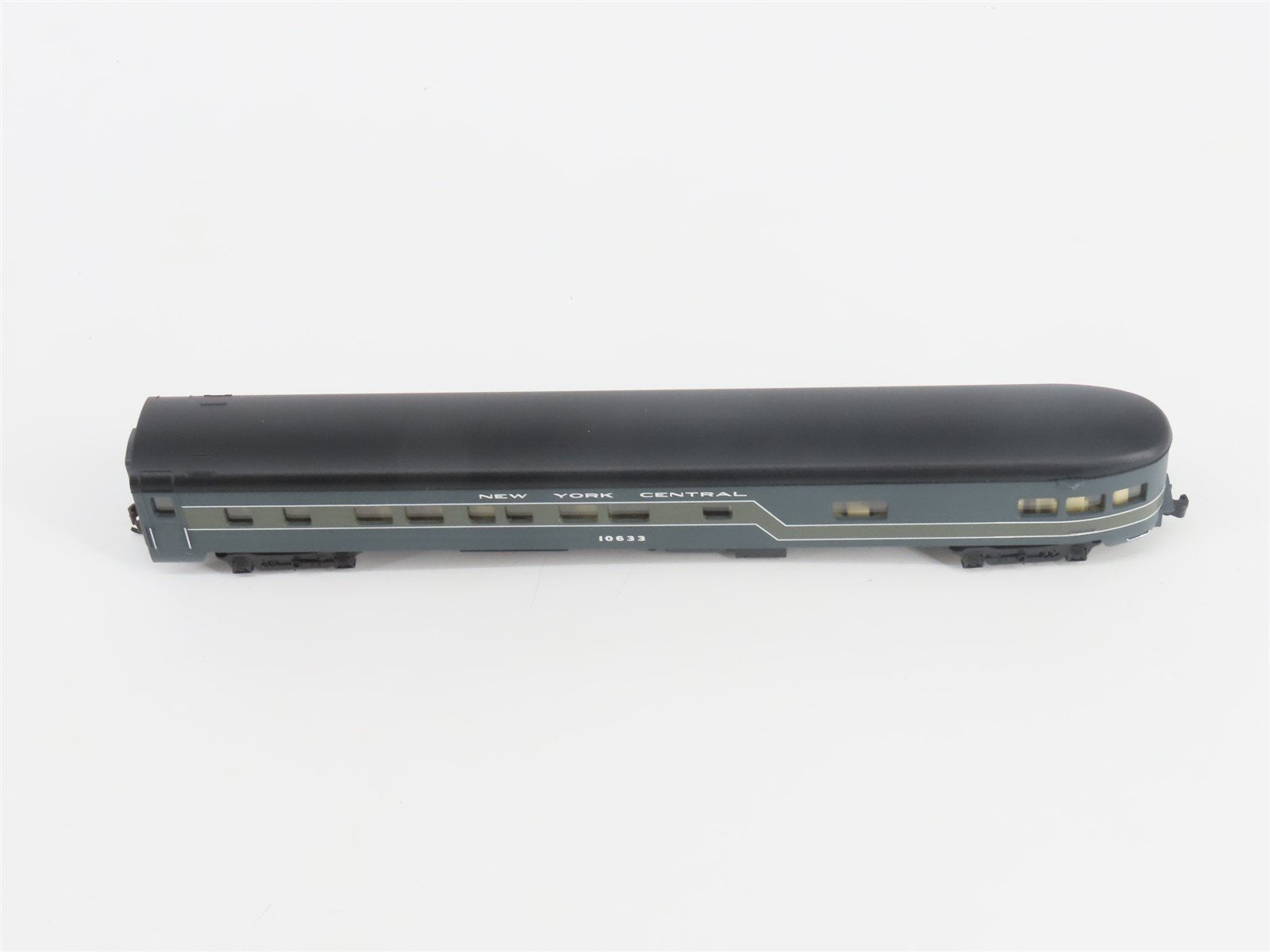 N Bachmann Silver Series 14355 NYC New York Central Observation Passenger #10633