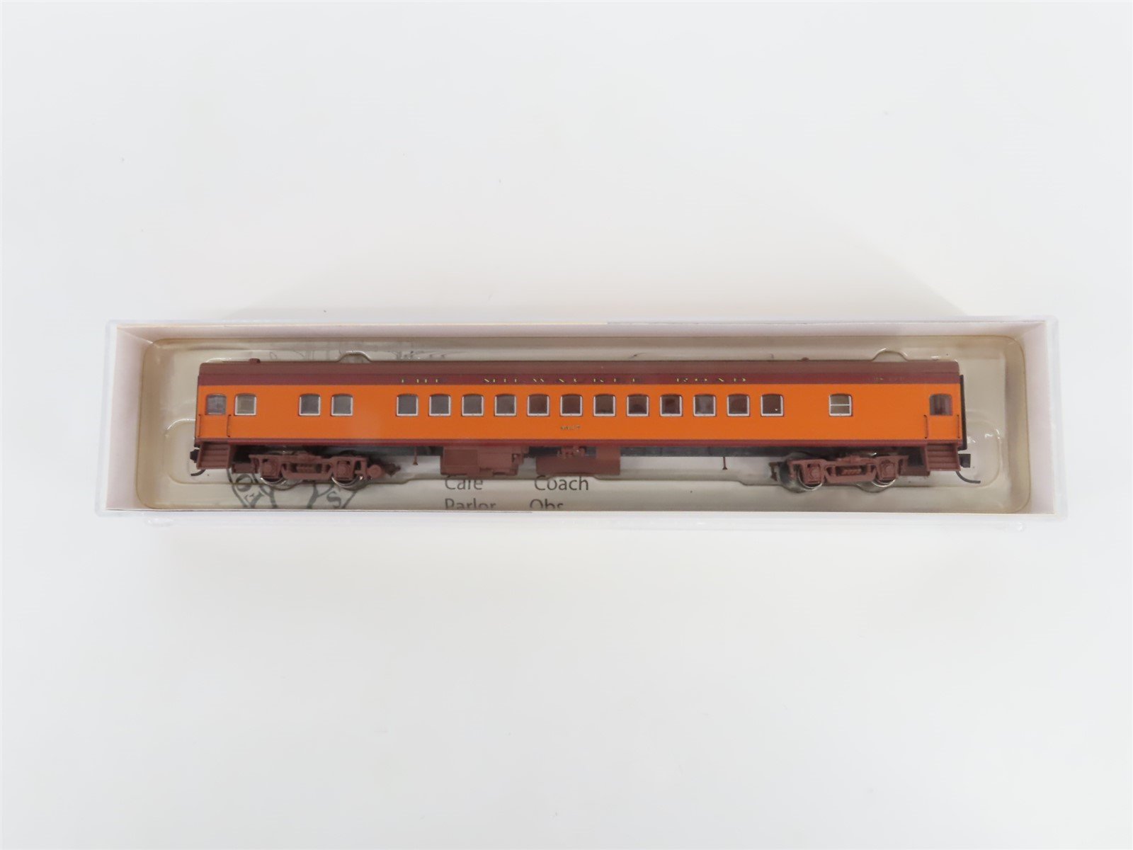 N Scale Fox Valley Models FVM40034 MILW Milwaukee Road Coach Passenger Car #4417