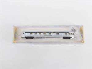 N Scale Bachmann Silver Series 14553 B&O Baltimore & Ohio Observation Passenger