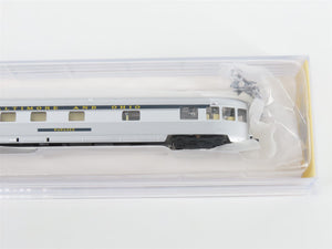N Scale Bachmann Silver Series 14553 B&O Baltimore & Ohio Observation Passenger