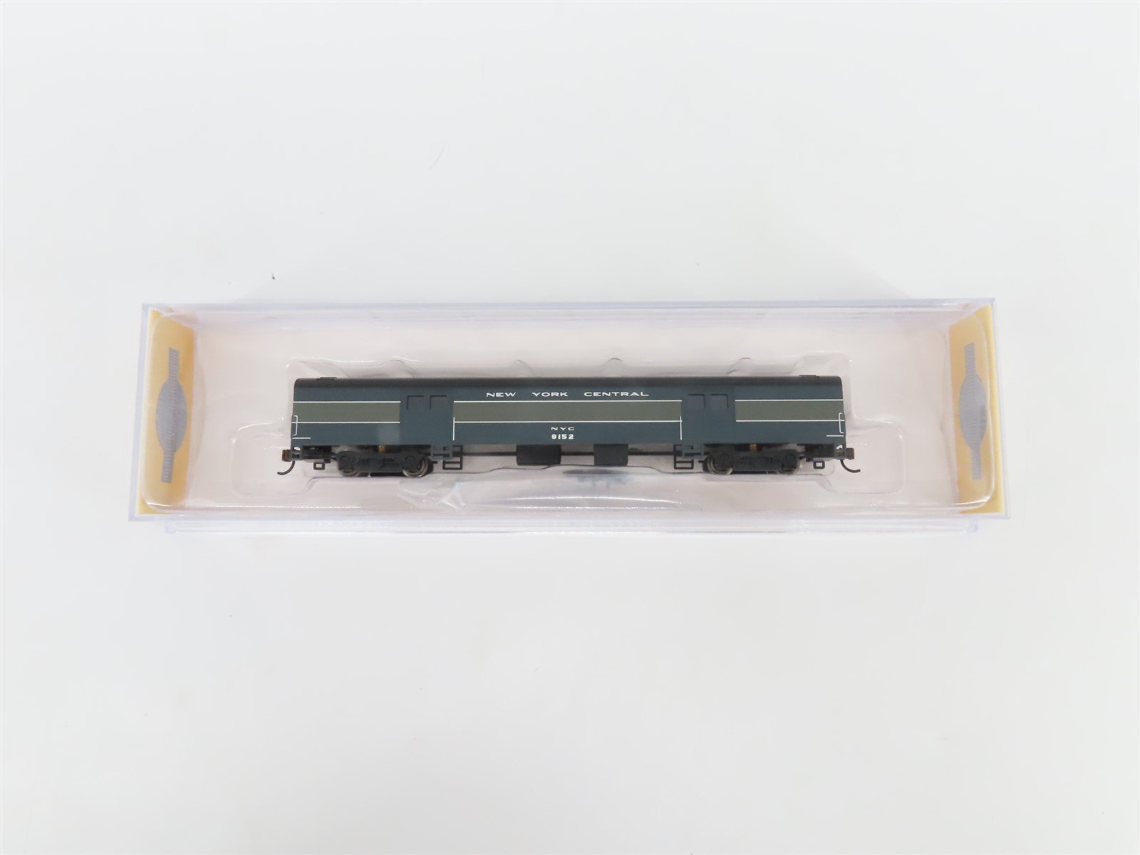 N Bachmann Silver Series 14455 NYC New York Central 72' Baggage Passenger #9152