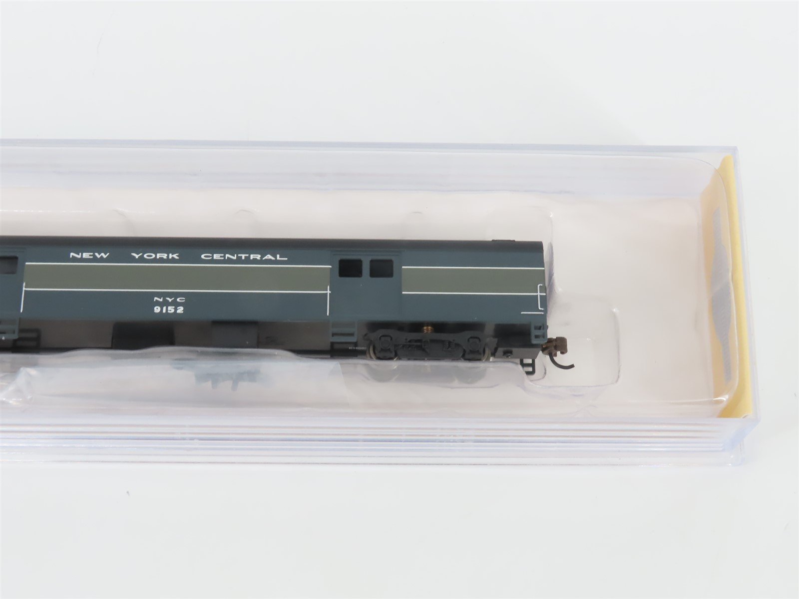 N Bachmann Silver Series 14455 NYC New York Central 72' Baggage Passenger #9152