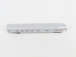 N Bachmann Silver Series 14554 Unlettered Aluminum 85' Observation Passenger Car