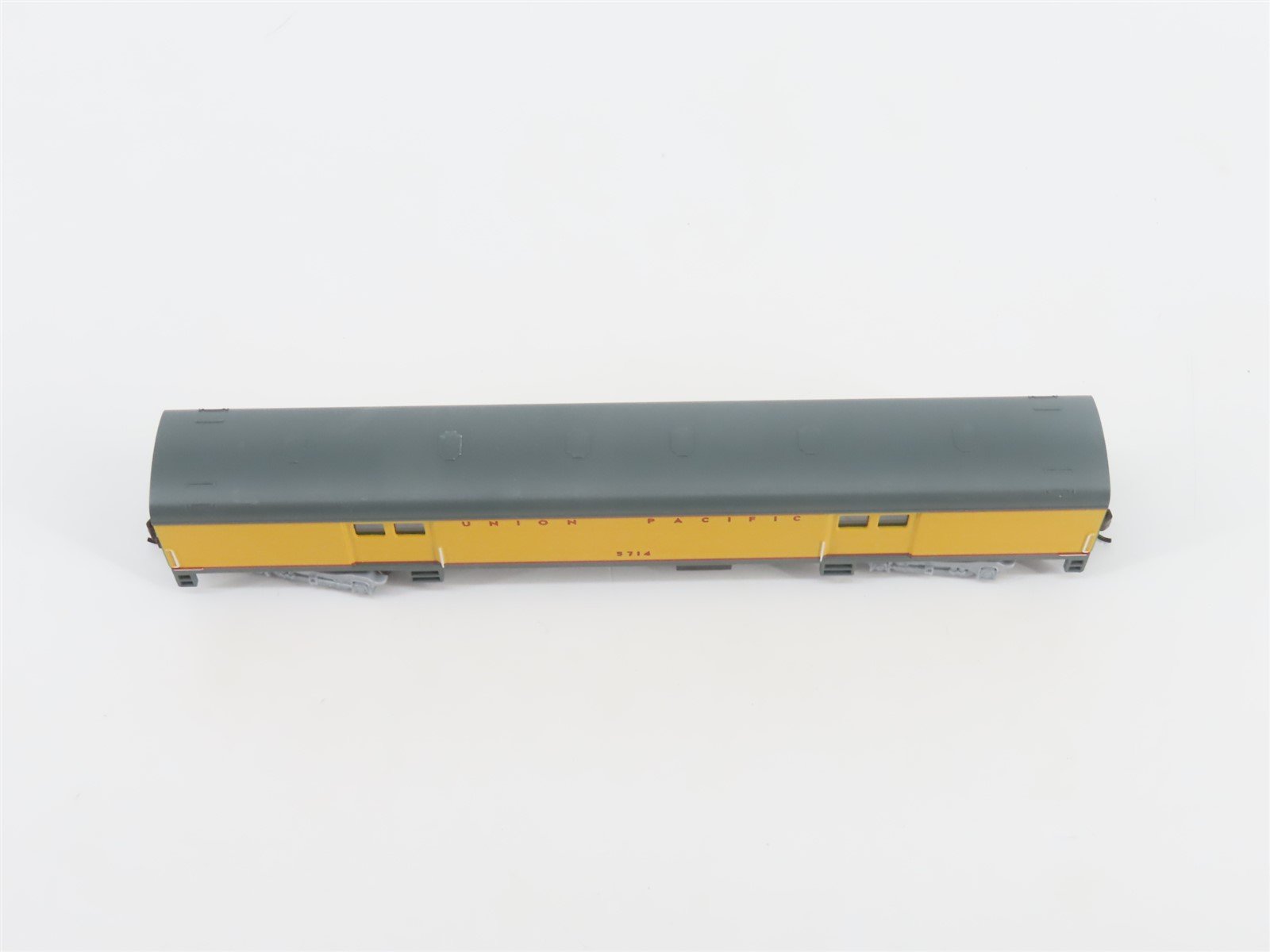 N Scale Bachmann Silver Series 14454 UP Union Pacific Baggage Passenger #5714
