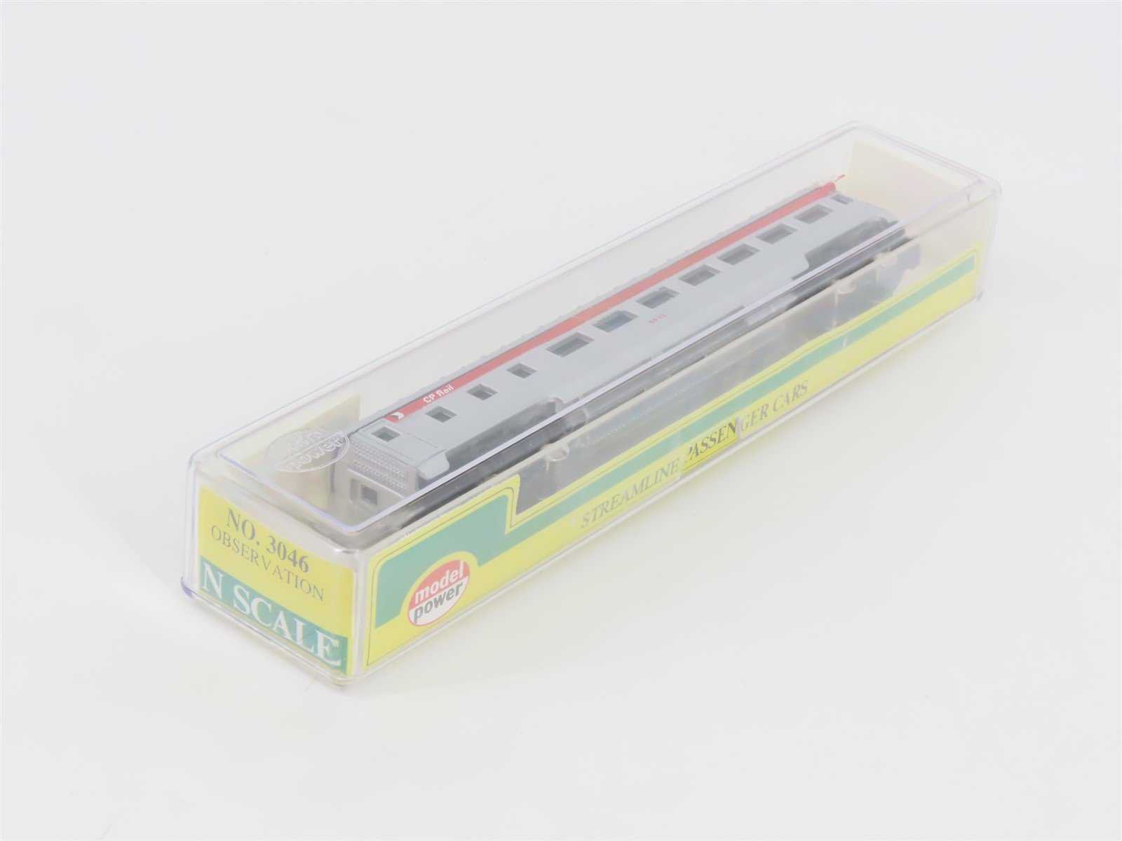 N Scale Model Power 3046 CP Rail Observation Passenger Car #6422