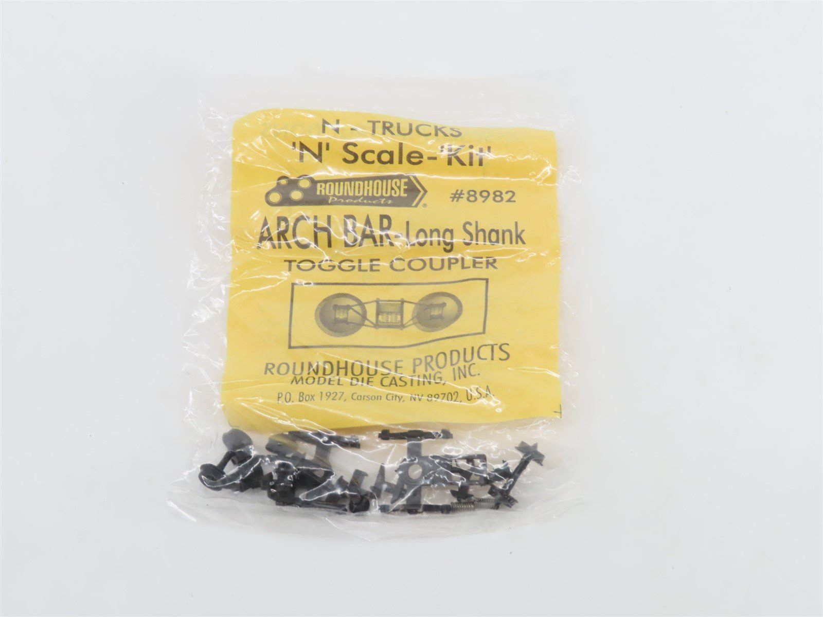 N Scale Roundhouse Kit 8509 D&RGW Rio Grande 34' Overton Coach Passenger #233