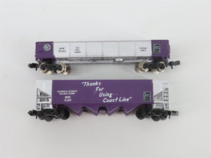 N Scale TR Shops ACL Atlantic Coast Line Maintenance 6-Car Trains Set Pro Custom