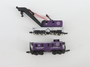 N Scale TR Shops ACL Atlantic Coast Line Maintenance 6-Car Trains Set Pro Custom