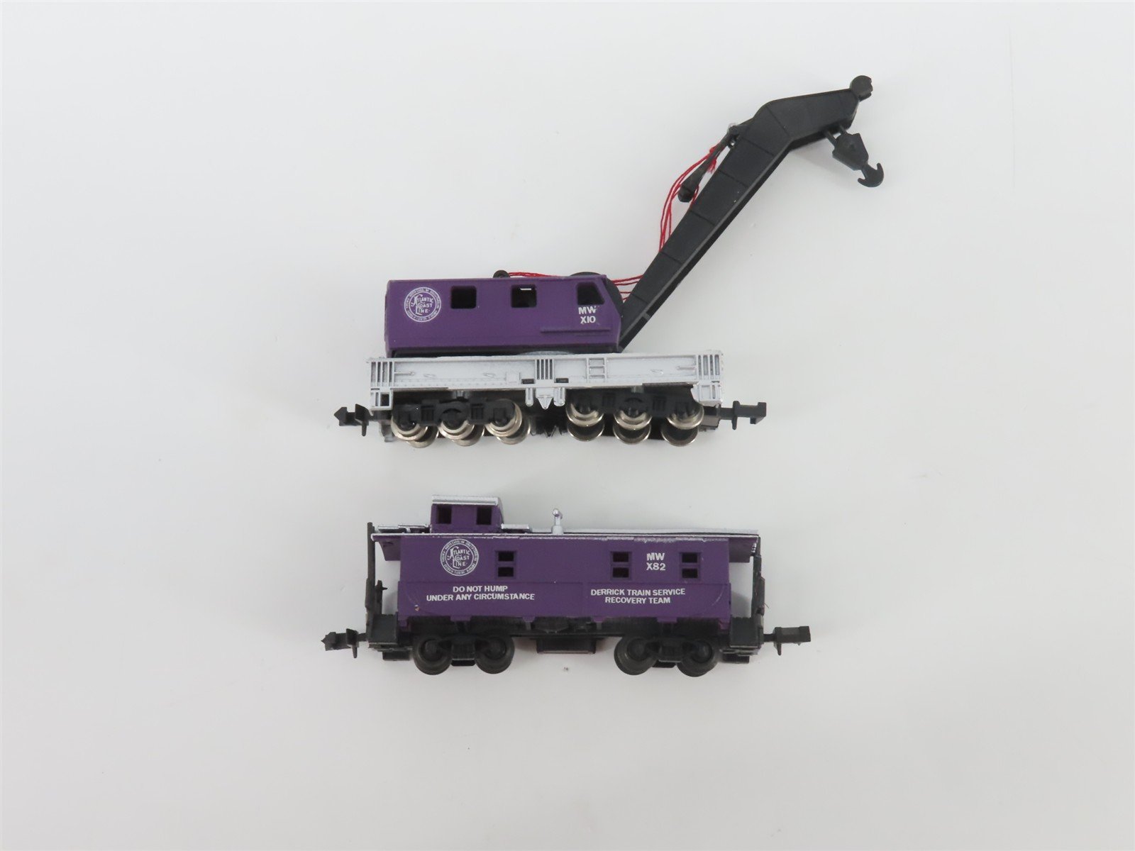 N Scale TR Shops ACL Atlantic Coast Line Maintenance 6-Car Trains Set Pro Custom