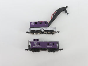 N Scale TR Shops ACL Atlantic Coast Line Maintenance 6-Car Trains Set Pro Custom